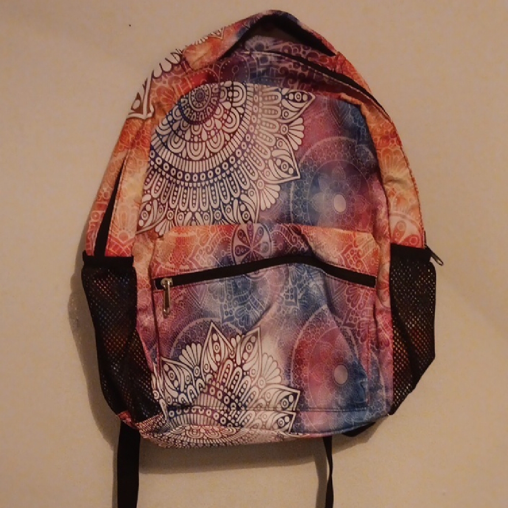 Colorful Mandala Backpack - Picture 2 of 3